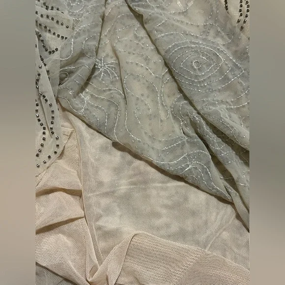 Zara Beaded Tull skirt - Picture 9 of 9